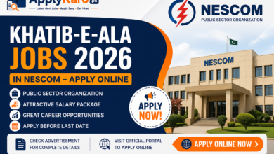 Khatib-e-Ala Jobs 2026 in NESCOM – Apply Online