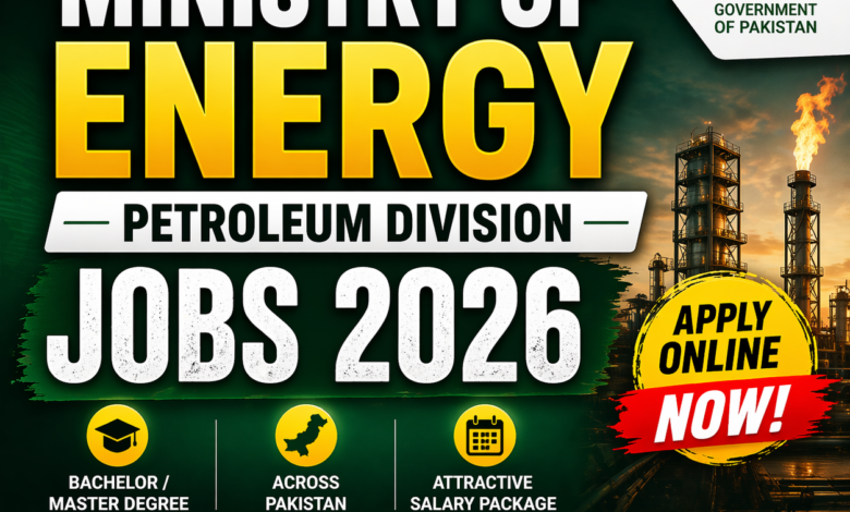 Ministry of Energy Petroleum Division Jobs 2026 – Apply Online