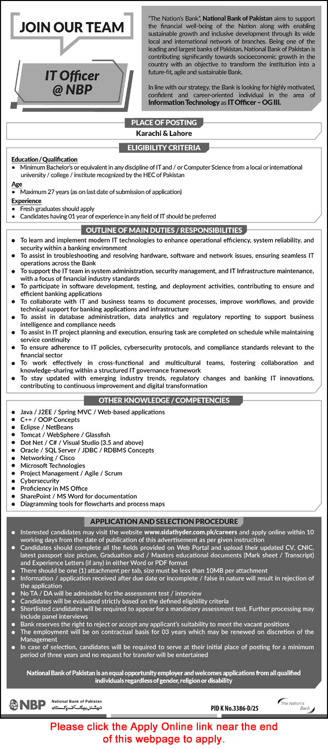 NBP Jobs 2026
